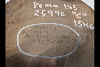 salg af Case Puma 185  Exhaust system catalyst