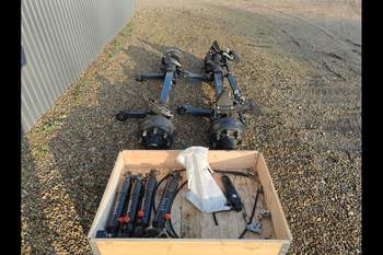 salg af Hjulaksel New Holland 1290 Gennemgående