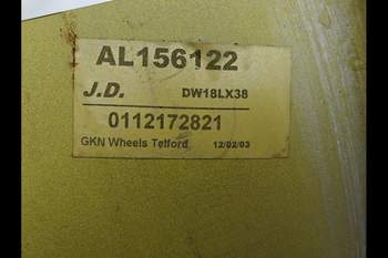 salg af Hinterfelge John Deere 6920 LINKS