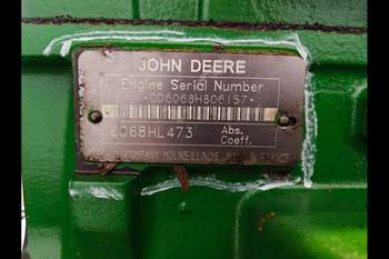 salg af Motor John Deere 6920