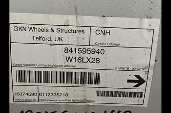 salg af Case Maxxum 145 LEFT Front Rim