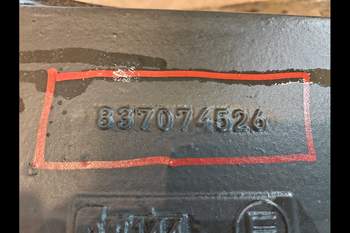 salg af Bundkar Massey Ferguson 6718S