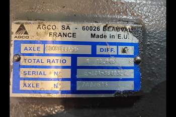 salg af Forakselrør Massey Ferguson 6718S