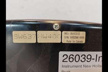salg af New Holland G190 Instrument