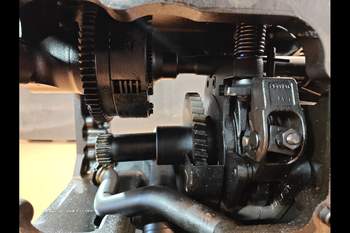 salg af Hinterachsen Massey Ferguson 6715s 