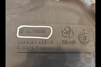 salg af John Deere 6210 Fuel tank
