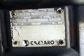 salg af Bagaksel Fermec 960 - Carraro 26.43M