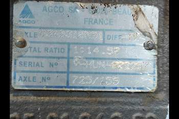 salg af Foraksel Massey Ferguson 5610