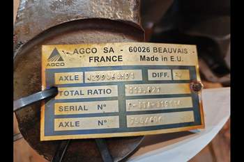 salg af Slutdrev Massey Ferguson 7499 Venstre