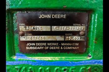 salg af John Deere 6630 RIGHT Front axle house