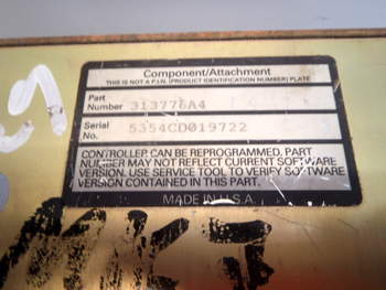 salg af Steuergerät (ECU) Case MX285 