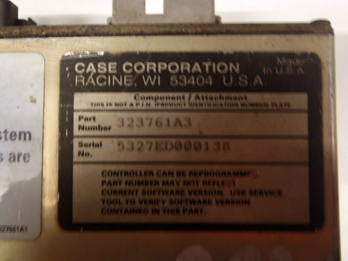 salg af Steuergerät (ECU) Case MX270