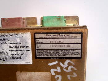 salg af Steuergerät (ECU) Case MX255
