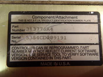 salg af Steuergerät (ECU) Case MX270 