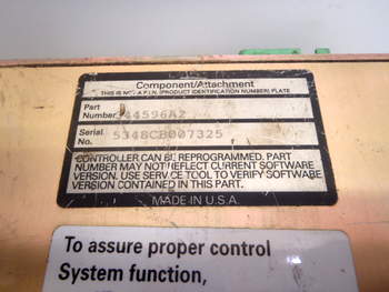 salg af Steuergerät (ECU) Case MX270 