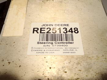 salg af ECU John Deere 8330 (Steering)