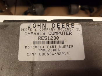 salg af Motorstyrenheter/datorer John Deere 7700 