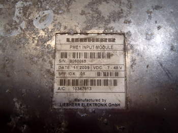 salg af Liebherr L550  ECU