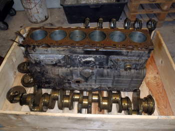 salg af Shortblock Hitachi EX255