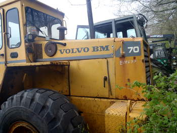 salg af zerlegte Radlader Volvo L70
