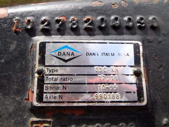 salg af Hinterachse New Holland FX58