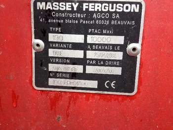 salg af Massey Ferguson LB190 Baler