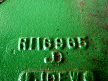 salg af Hinterachsen John Deere 7800