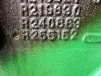 salg af Hinterachsen John Deere 6930