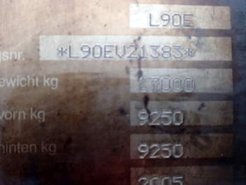 salg af zerlegte Radlader Volvo L90 E