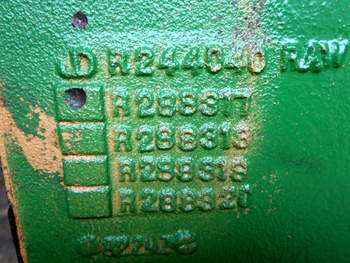 salg af Hinterachsen John Deere 7930