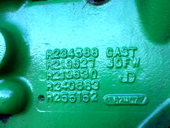salg af Hinterachsen John Deere 6930