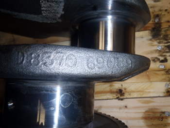 salg af Kurbelwelle Massey Ferguson 7615