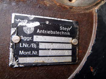 salg af Hinterachsen Deutz-Fahr Agrotron 106