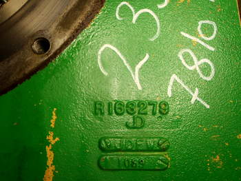 salg af Hinterachsen John Deere 7810