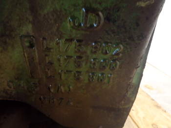 salg af Hinterachsen John Deere 6230