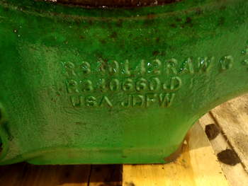 salg af Hinterachsen John Deere 7230 R