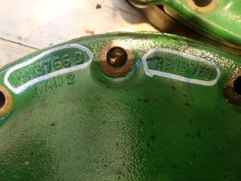 salg af Achstrichter John Deere 7230 R LINKS