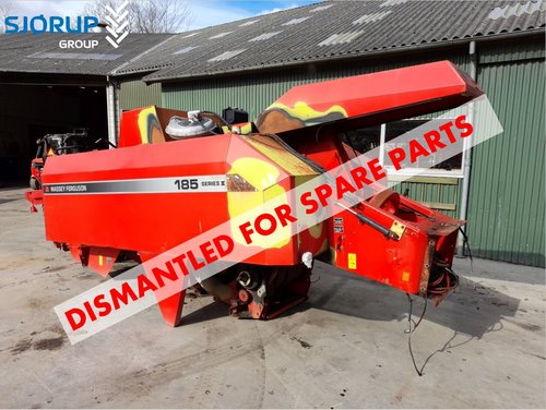 salg af Massey Ferguson 185 Baler
