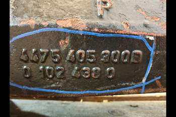 salg af Deutz-Fahr Agrotron 106 RIGHT Front axle house