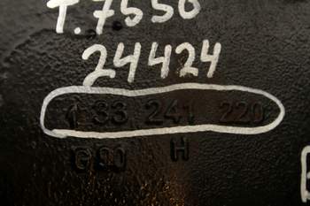 salg af Vorderachsbock New Holland T7550