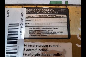 salg af Steuergerät (ECU) Case MX200 