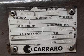 salg af Claas Ares 836 Front Axle