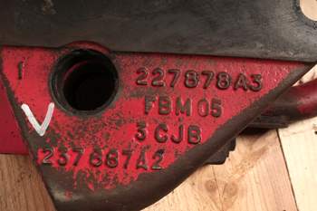 salg af Halter f. Unterlenker McCormick XTX 185