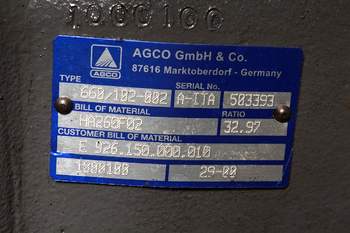 salg af Hinterachsen Fendt 924