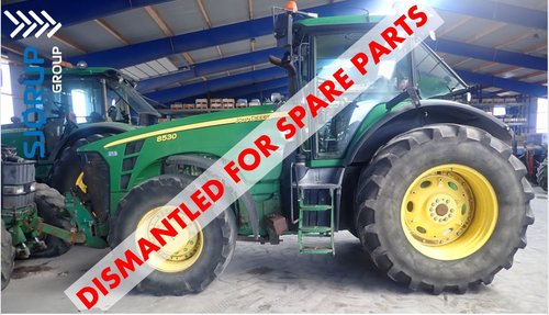 salg af John Deere 8530 traktor