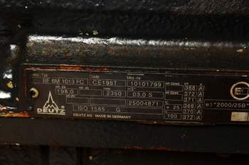 salg af Motor Deutz-Fahr Agrotron 265