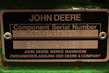 salg af Hinterachsen John Deere 6420