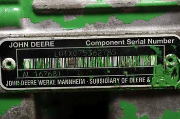 salg af Getriebe John Deere 6620
