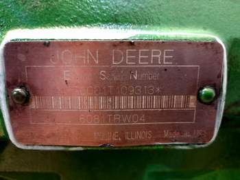 salg af Motorblöck John Deere 7810