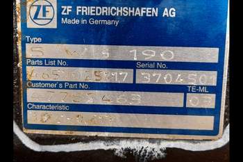 salg af Getriebe New Holland W170C